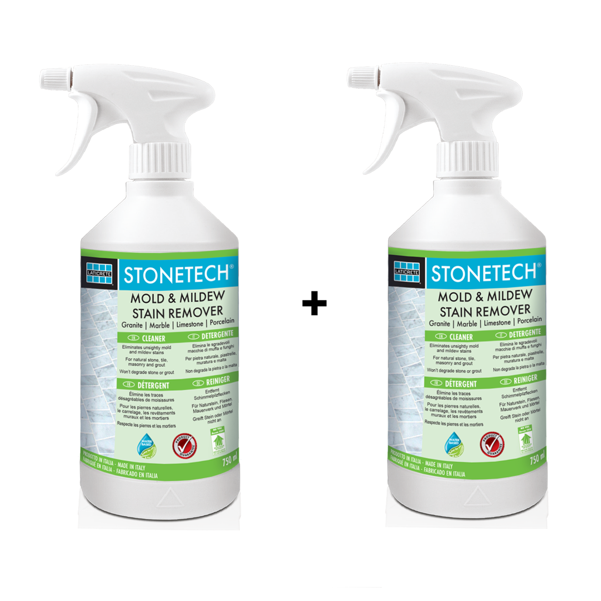 Nettoyant pour les taches de moisissure et de Mildew Stonetech Mold et Mildew Stain Remover de Laticrete