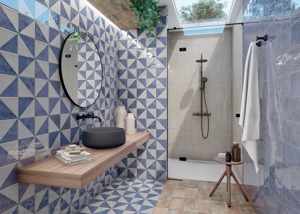 Carrelage Decor et Uni Marrakech 15x15 cm de Mainzu