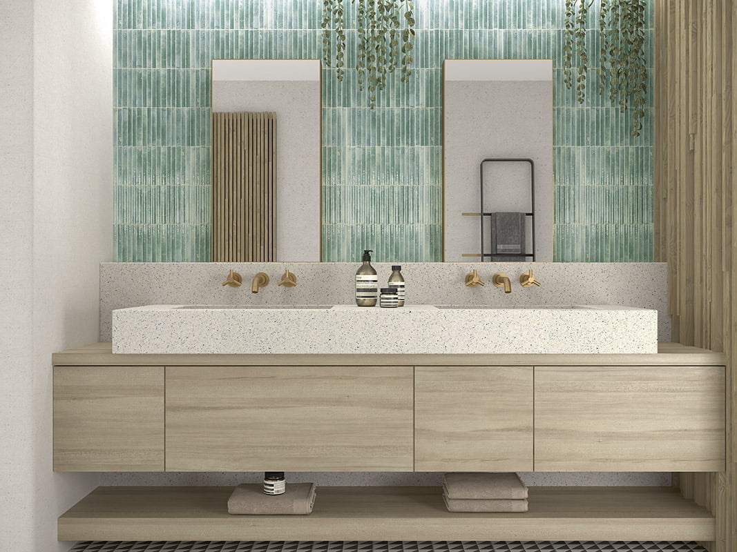 Carrelage Effet Zellige Wynn 15x30 cm de Mainzu