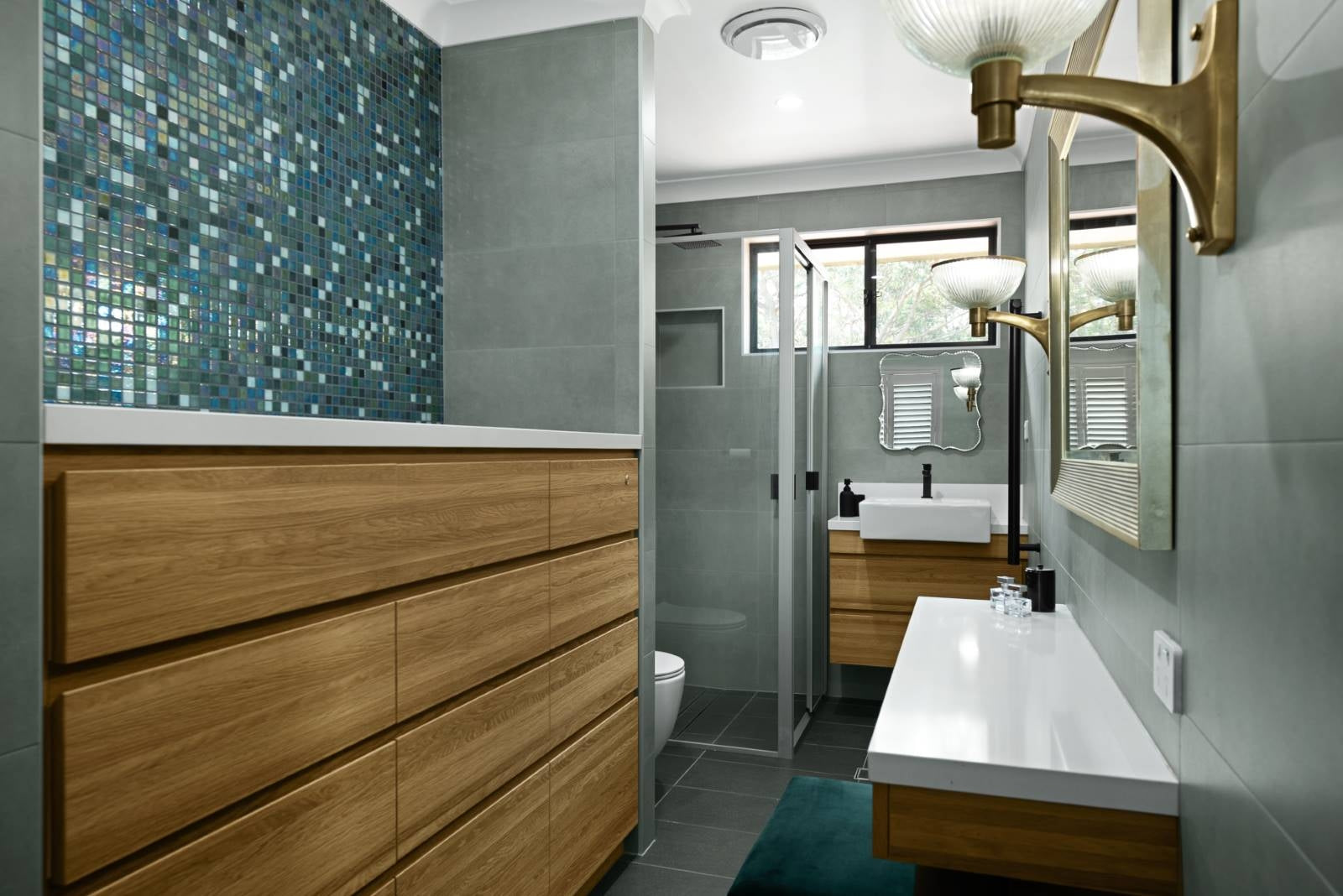 Mosaique Emaux de verre Cocktail Tomahawk 2,5x2,5 cm