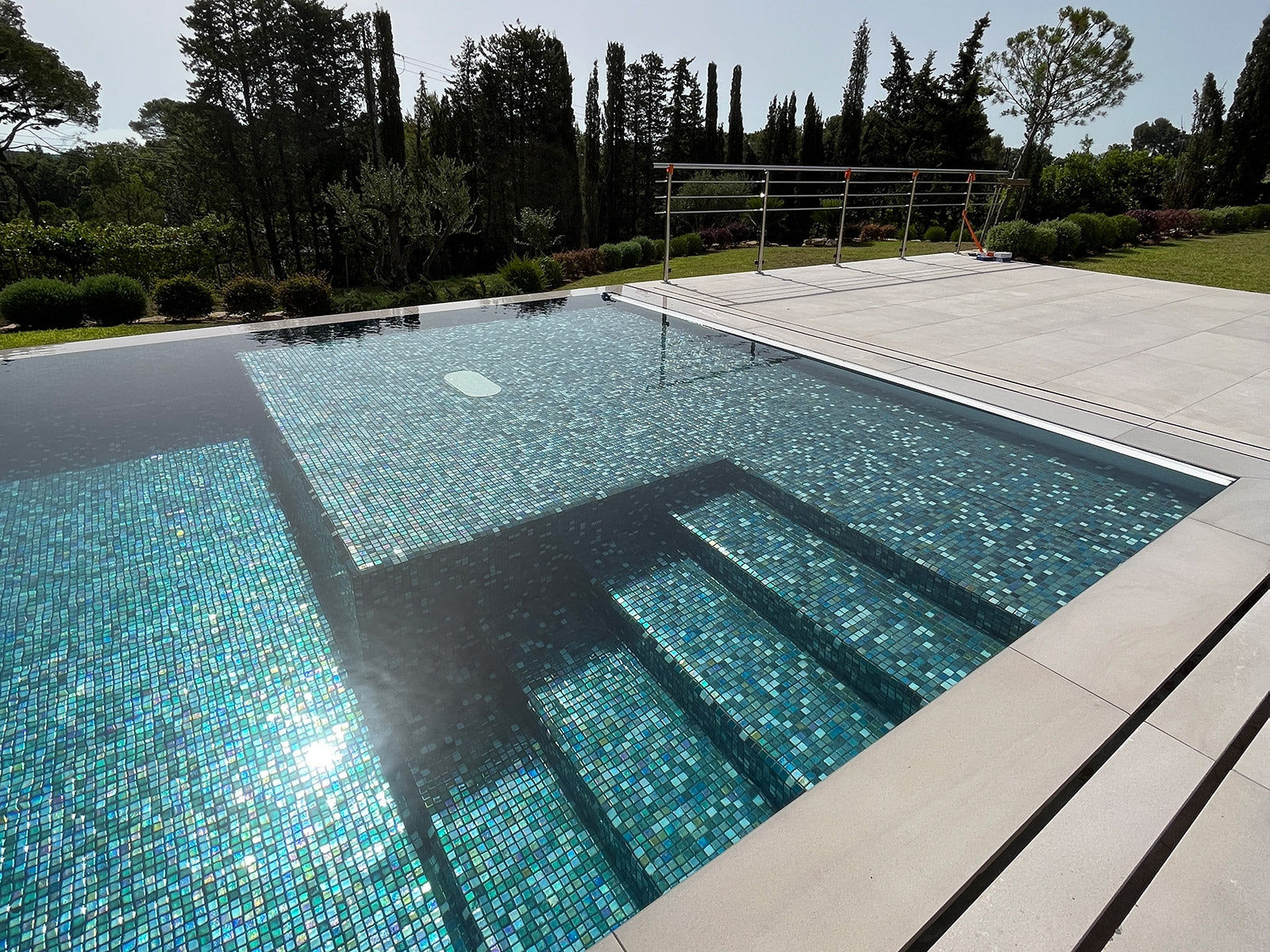 Mosaique Emaux de verre Cocktail Tomahawk 2,5x2,5 cm