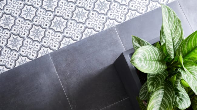 Carrelage Effet carreaux de ciment Centro Florentine White 20x20 cm de Mainzu