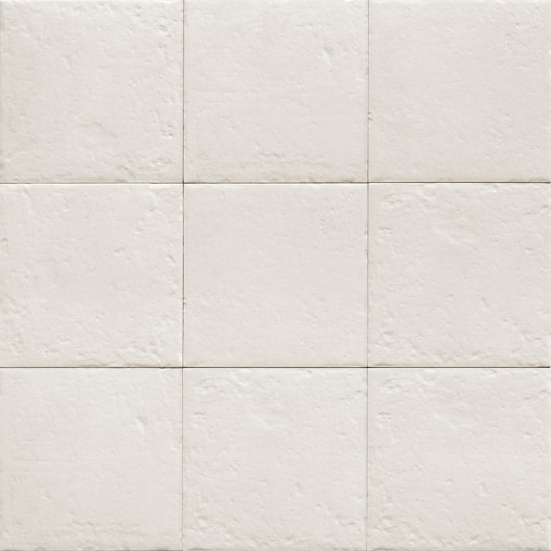 Carrelage Effet carreau de ciment Green Garden Decor Green Four 20x20 cm de MainzuBoite de 1 m² / White Season