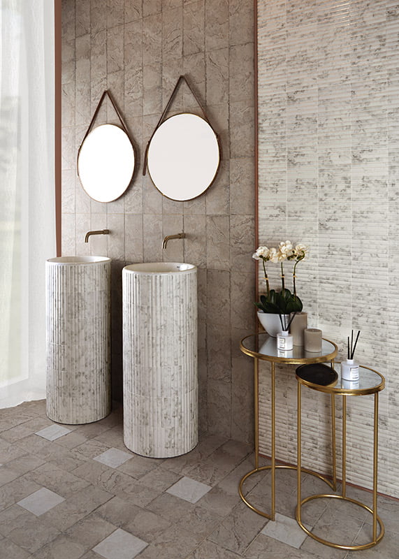 Carrelage Effet Zellige Wynn Marble 15x30 cm de Mainzu