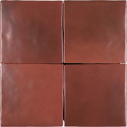 Faience Murale Zelij Mate Brandy 10x10 cm de Cevica