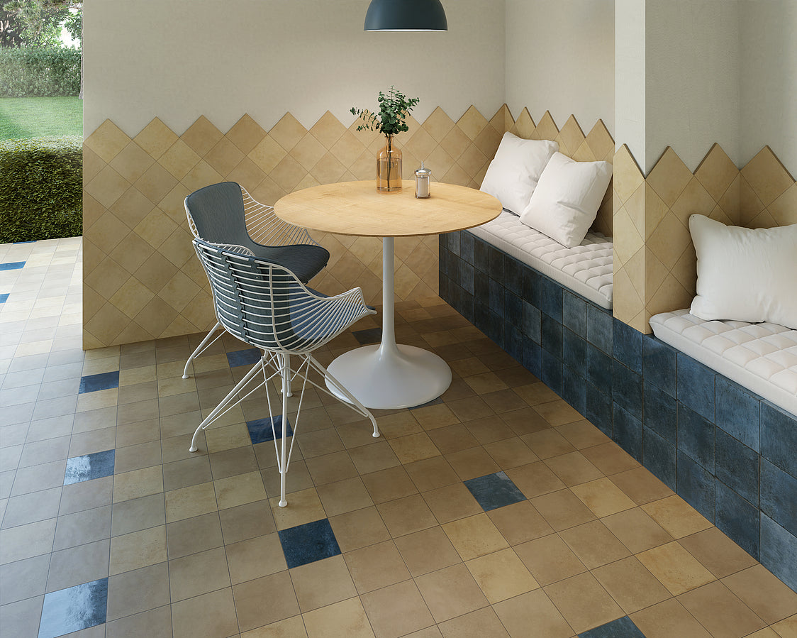 Carrelage Effet Zellige Agadir Lago 14,7x14,7 cm de Dune