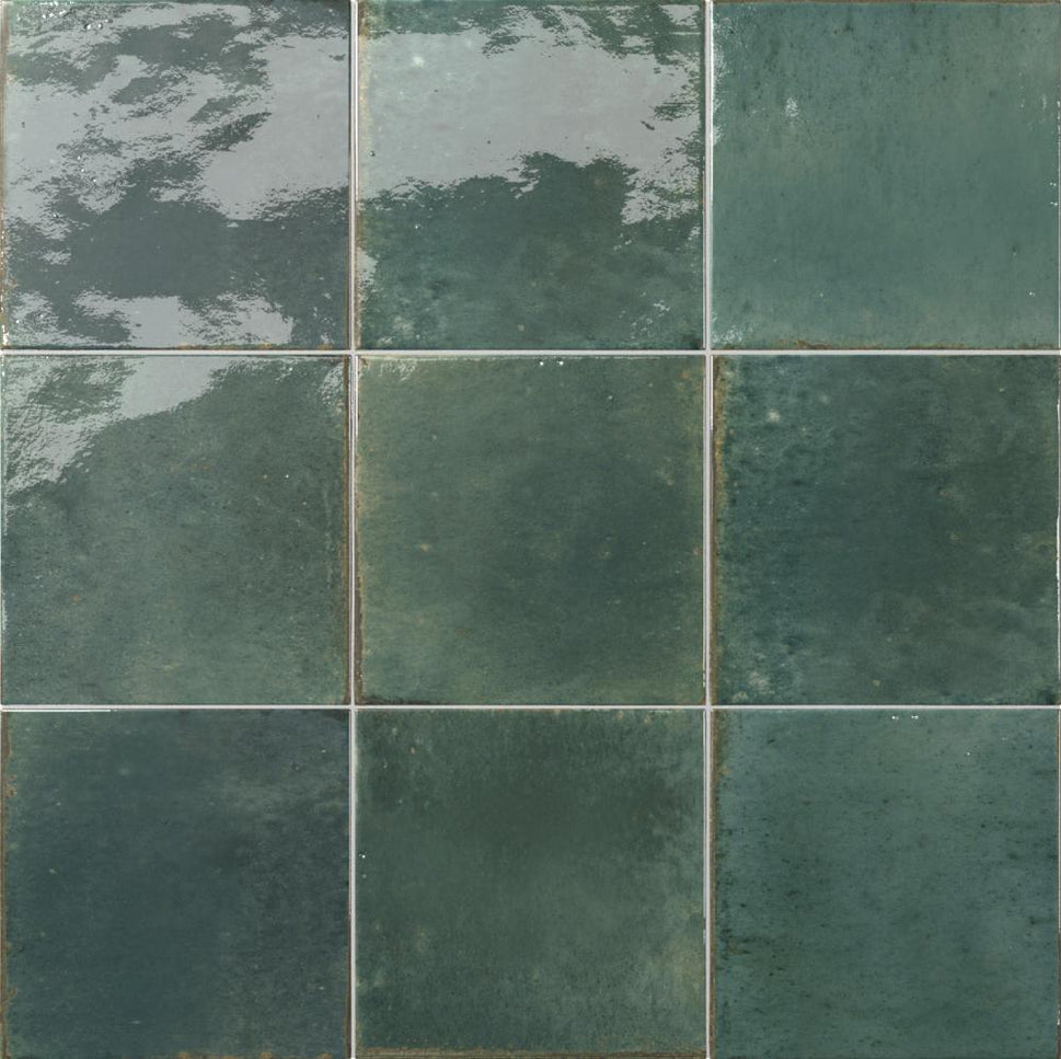 Echantillon Carrelage Effet Zellige Agadir 14,7x14,7 cm