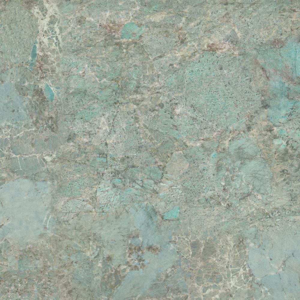 Carrelage Effet Marbre Amazonite Poli Brillant 120X120 cm de Dune