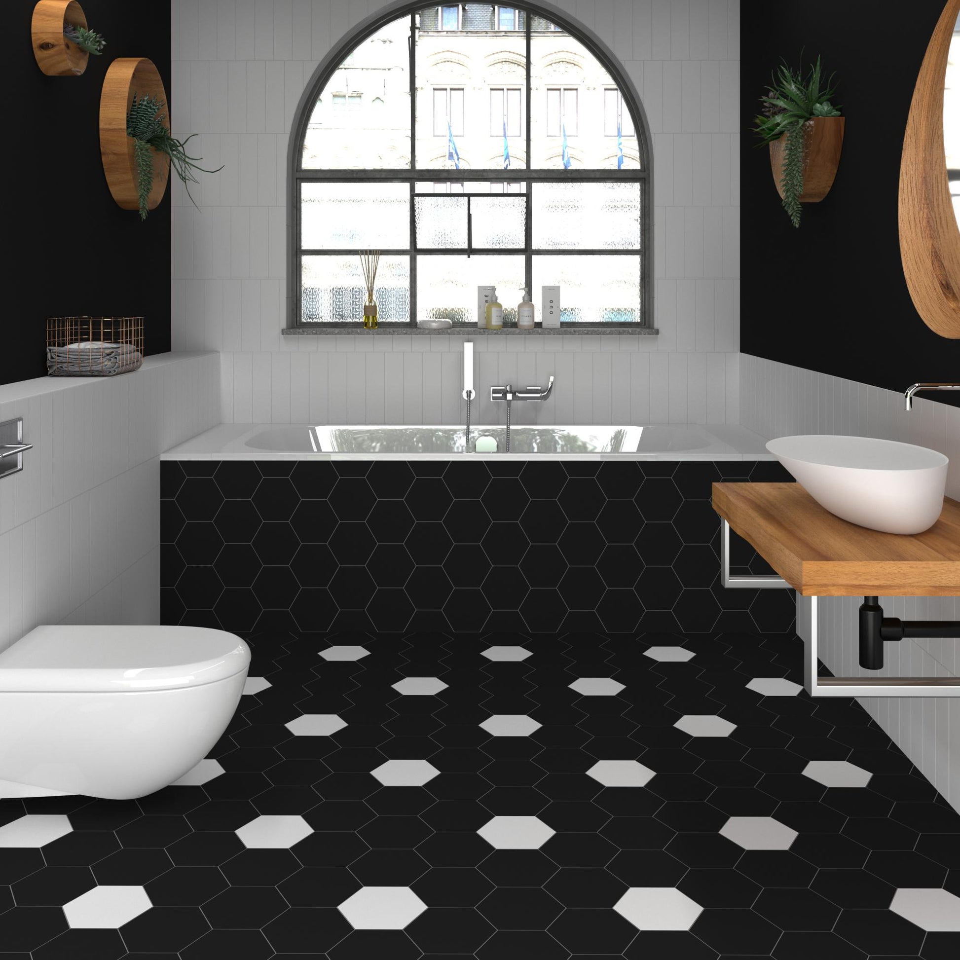 Carrelage Effet Zellige Flat White Matt 7.5x30 cm de Dune