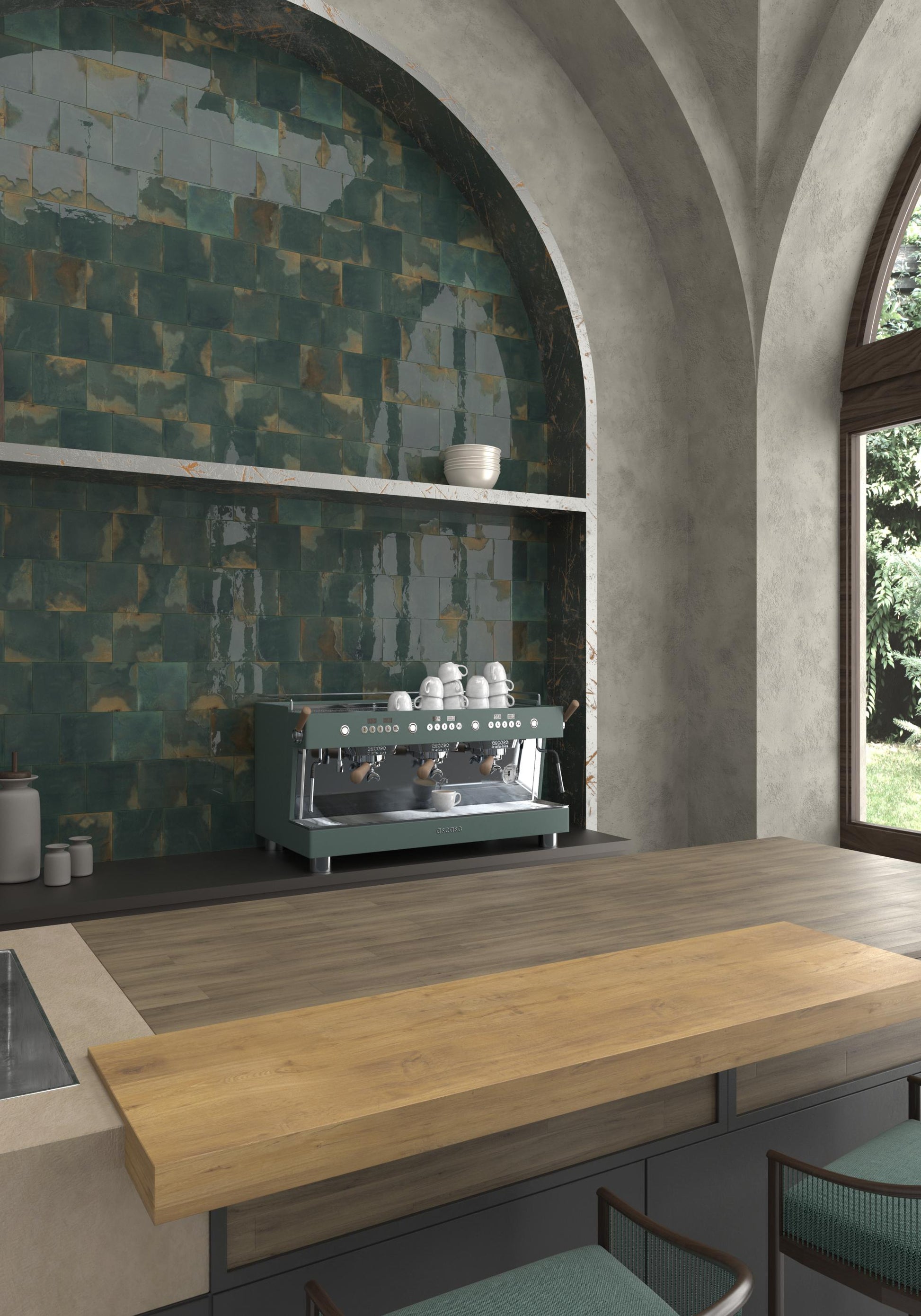 Carrelage Effet Zellige Granadella 11,5x11,5 cm de Dune