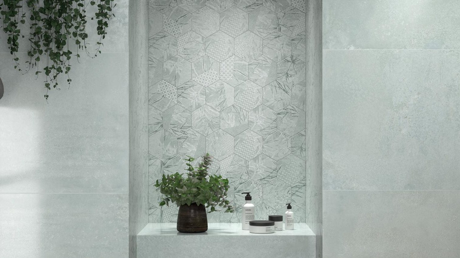 Carrelage Sol et mur rectifie Magnet Frozen 60x120 cm de Dune