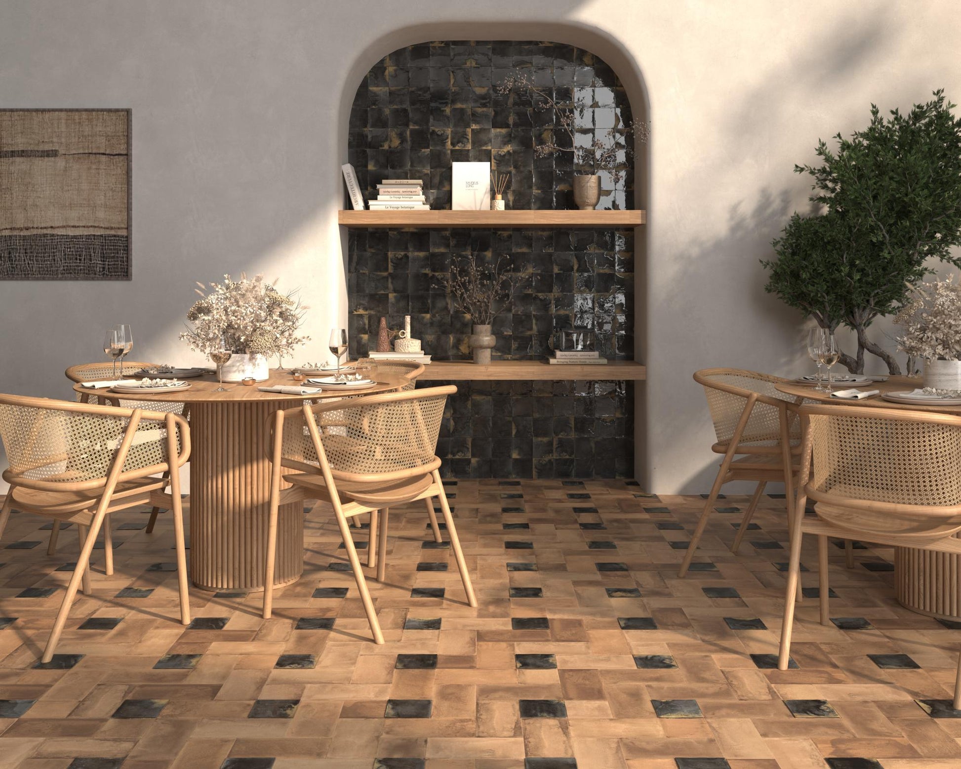 Carrelage Effet Zellige Granadella 11,5x11,5 cm de Dune