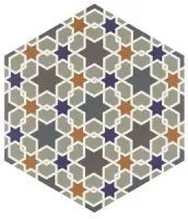 Echantillon Carrelage Hexagonal 24 Decors Mix Andalusi