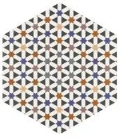 Echantillon Carrelage Hexagonal 24 Decors Mix Andalusi