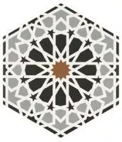 Echantillon Carrelage Hexagonal 24 Decors Mix Andalusi