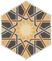 Echantillon Carrelage Hexagonal 24 Decors Mix Andalusi