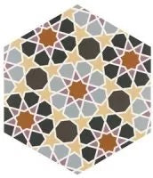 Echantillon Carrelage Hexagonal 24 Decors Mix Andalusi