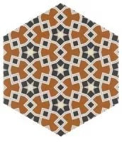 Echantillon Carrelage Hexagonal 24 Decors Mix Andalusi