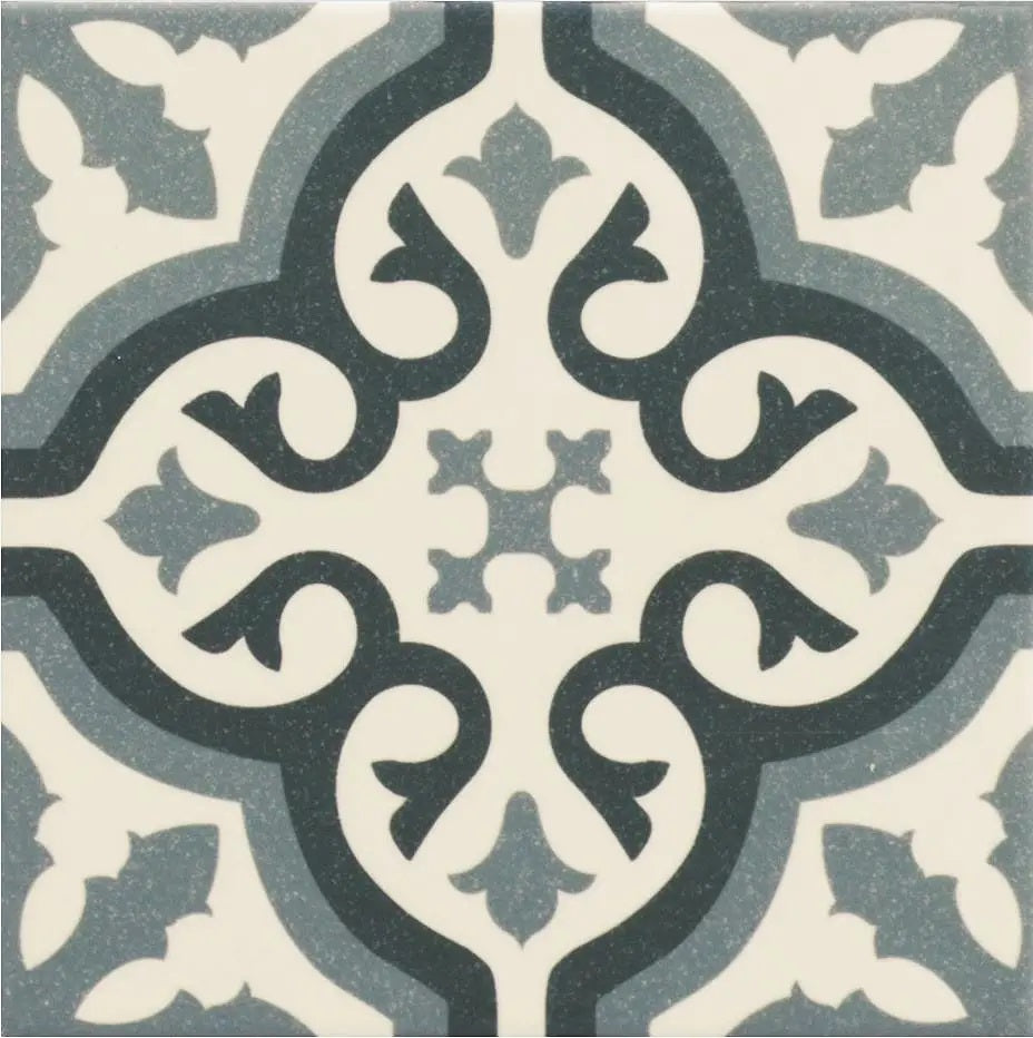 Carrelage Effet Carreau Ciment Centro Florentine Blu 20x20 cm de Mainzu