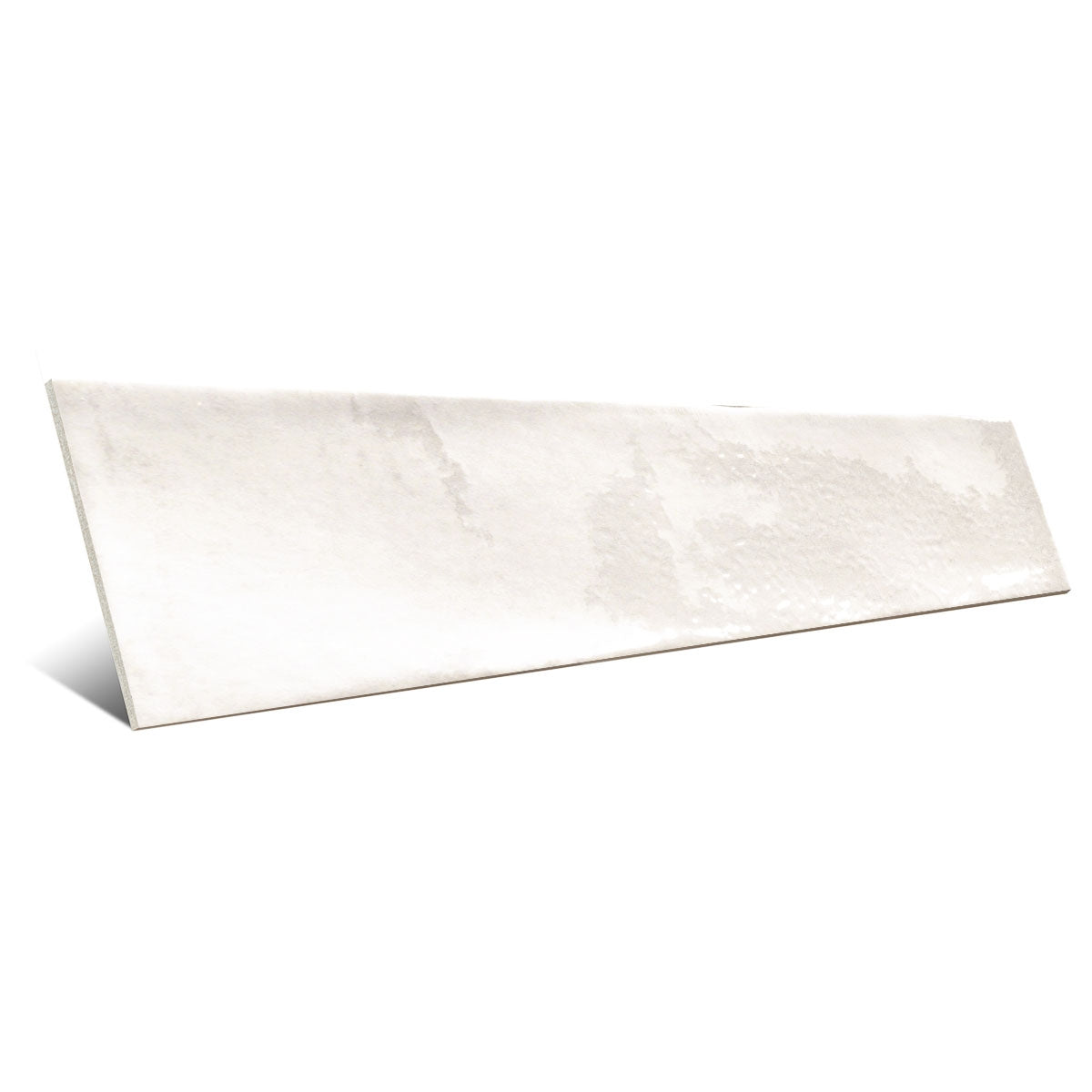 Faience Murale Effet Zellige Bayonne Blanco 7,5x30 cm de Mainzu