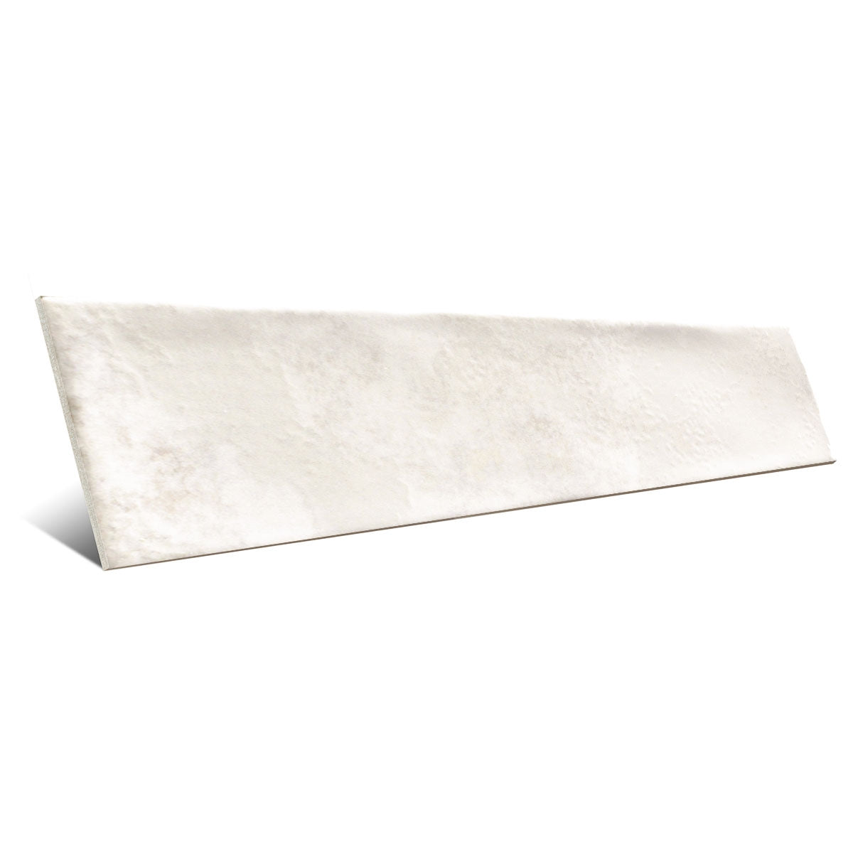 Faience Murale Effet Zellige Bayonne Blanco 7,5x30 cm de Mainzu