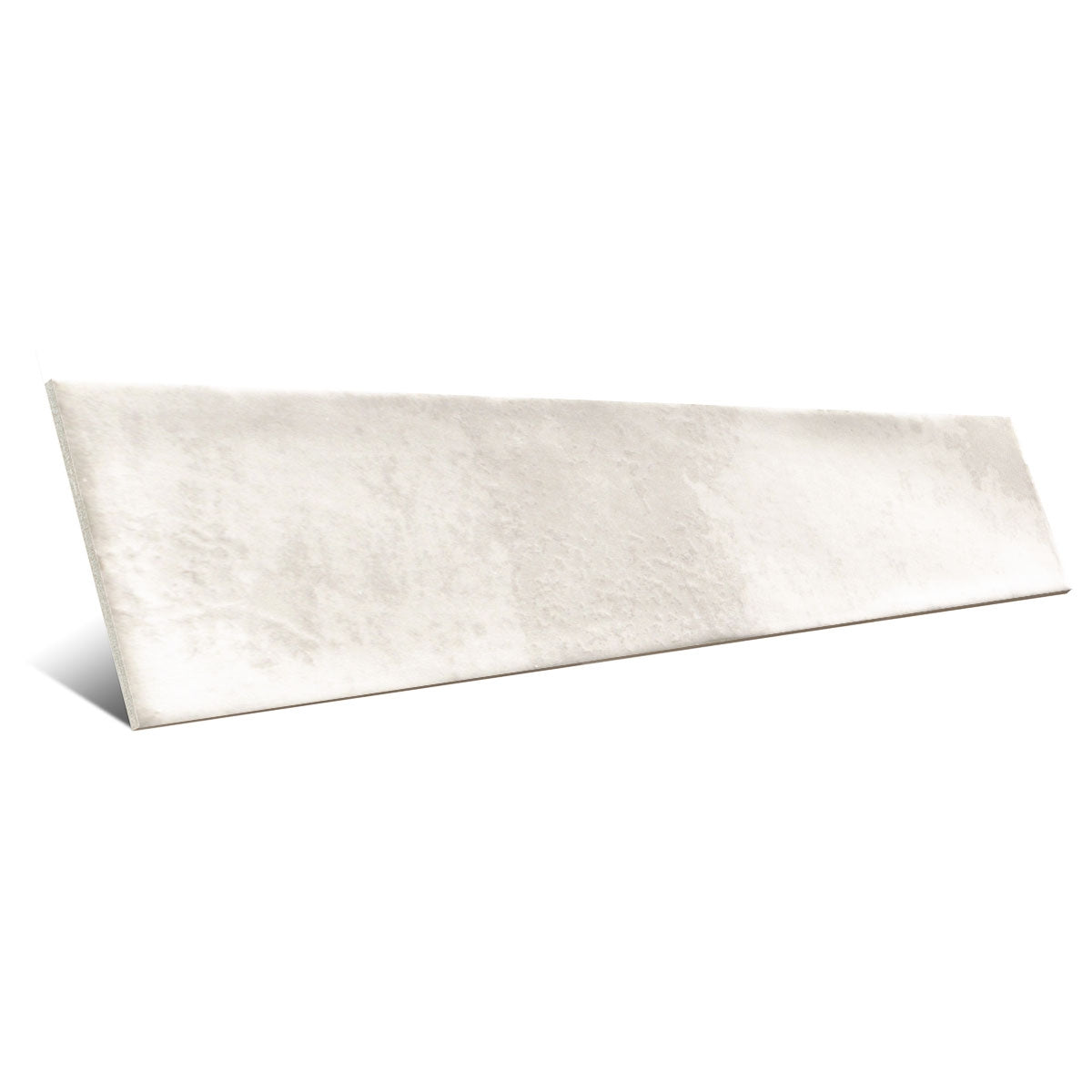 Faience Murale Effet Zellige Bayonne Blanco 7,5x30 cm de Mainzu