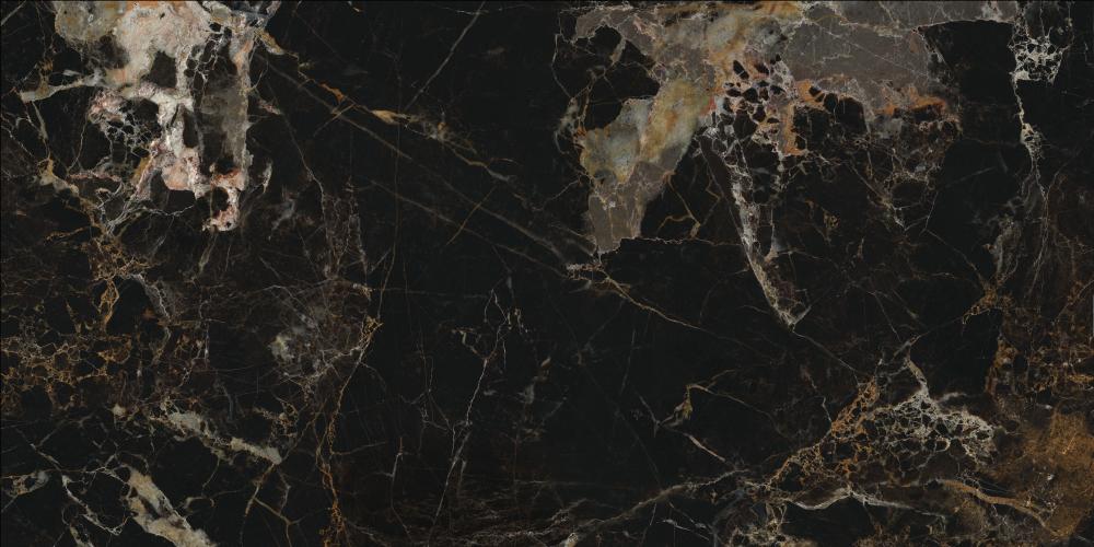 Carrelage Effet Marbre Caronte Poli Brillant 60x120 cm de Dune