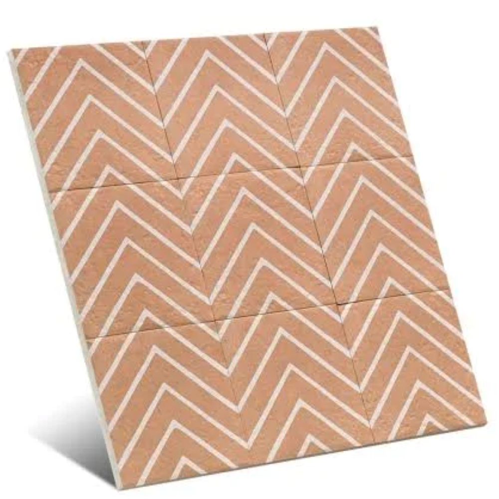 Carrelage Effet carreau de ciment Canem Terra Decor One 20x20 cm de Mainzu