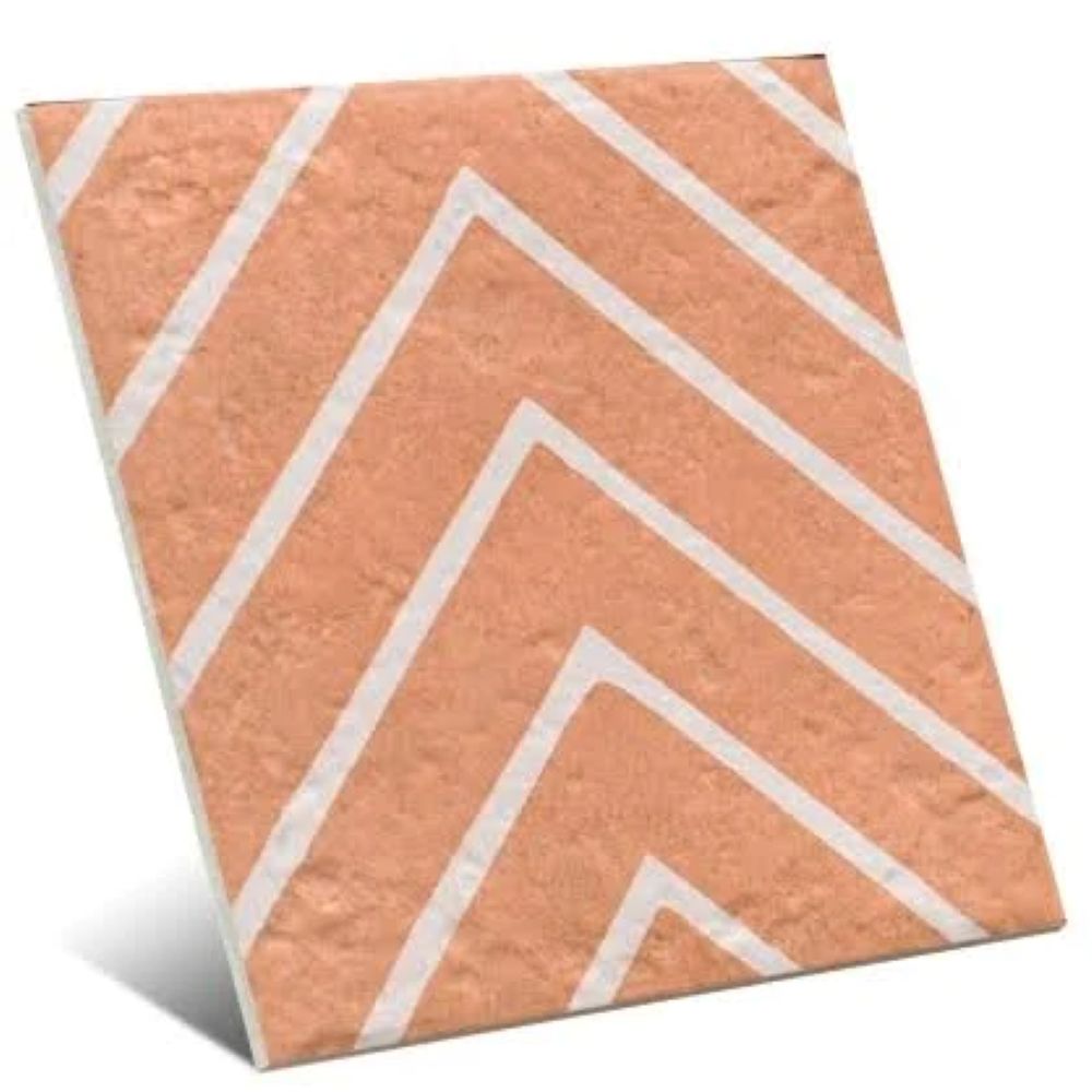 Carrelage Effet carreau de ciment Canem Terra Decor One 20x20 cm de Mainzu