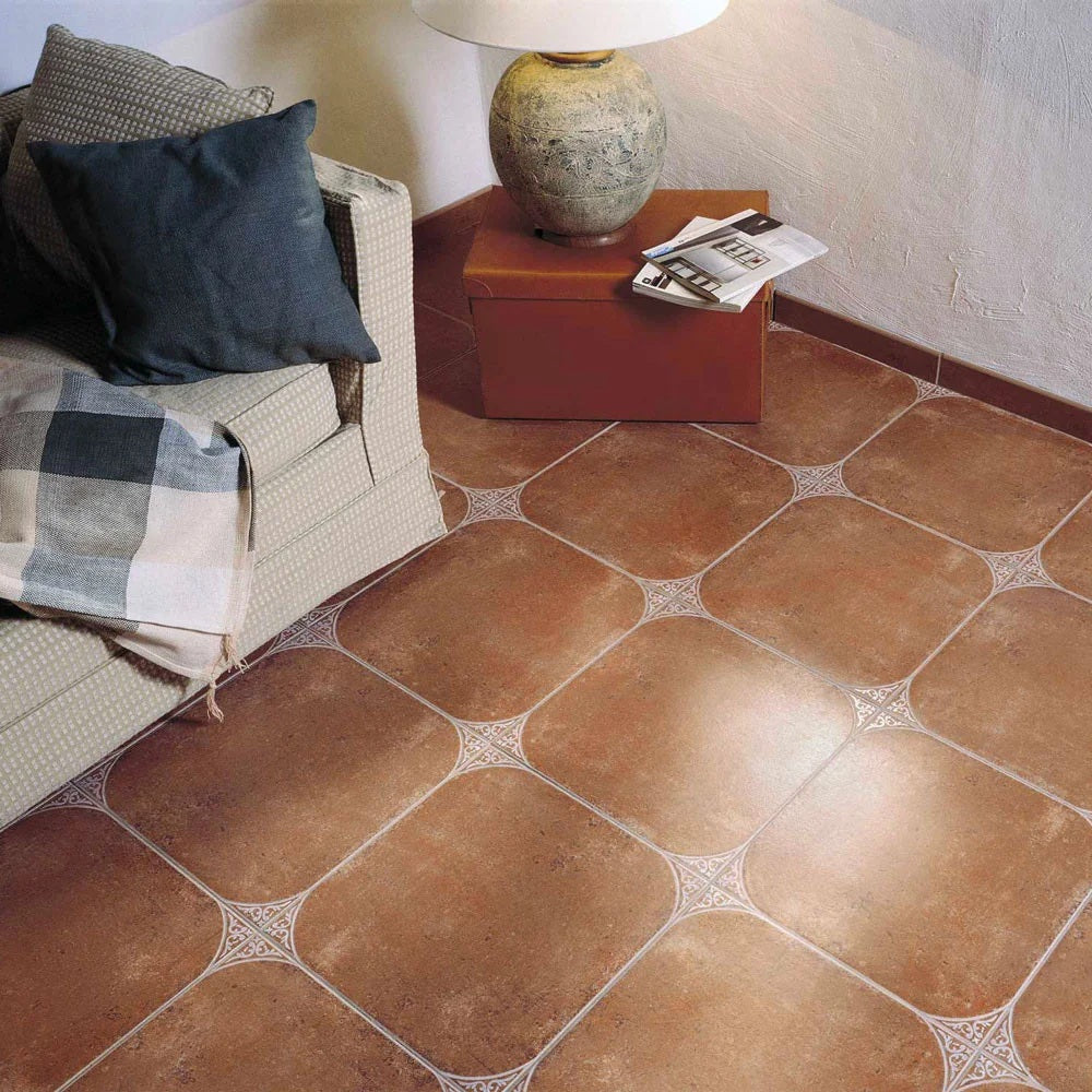 Carrelage Effet Pierre Terre Cuite Aranjuez 45x45 cm de Realonda