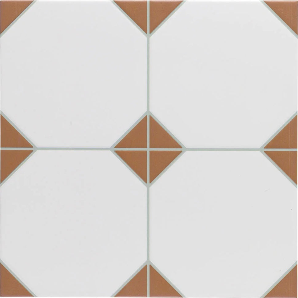 Echantillon Carrelage Effet Cabochon Canterbury ( 4 coloris)Terra