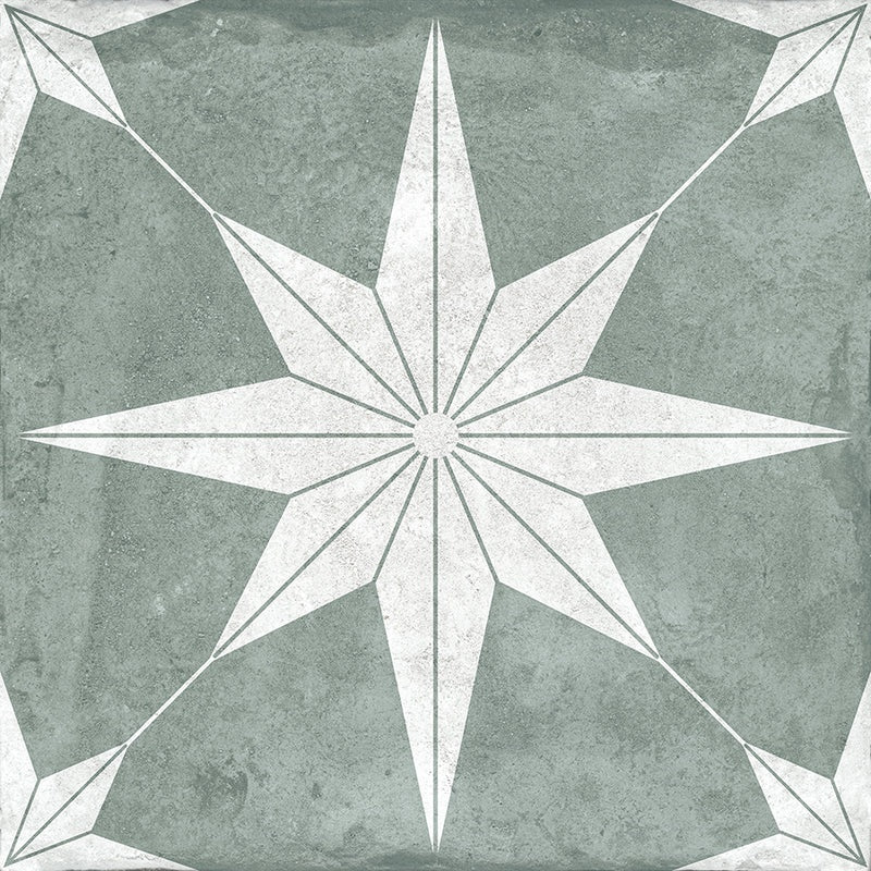 Carrelage Effet Carreau Ciment Estrela Dec 06 33,5x33,5 cm