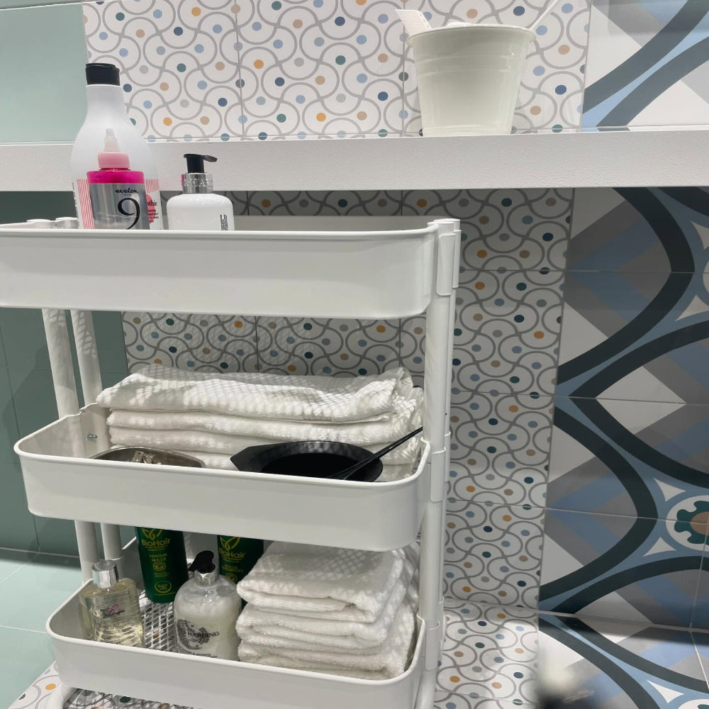 Carrelage Effet carreau de ciment Normandy Lyons 20x20 cm de Mainzu