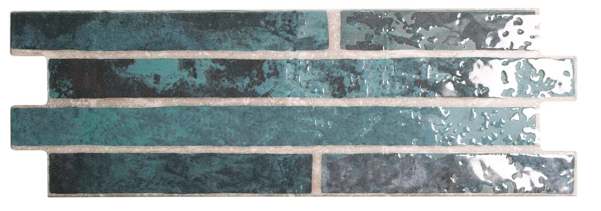 Carrelage Effet Brique Harlem Midnight 15x45 cm de Realonda