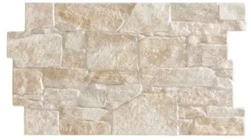 Echantillon Carrelage Parement effet Brique Pierre Mural Stones Beige