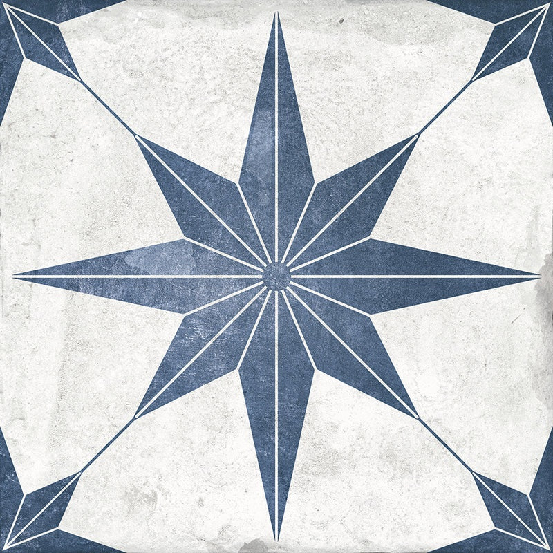 Carrelage Effet Carreau Ciment Estrela Dec 03 33,5x33,5 cm