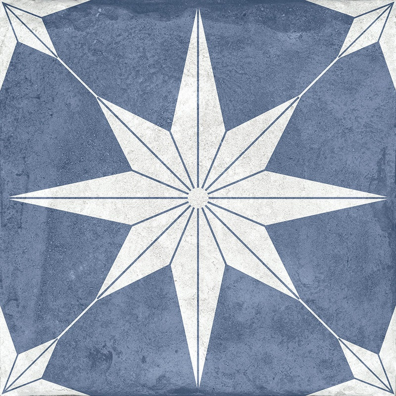 Carrelage Effet Carreau Ciment Estrela Dec 04 33,5x33,5 cm
