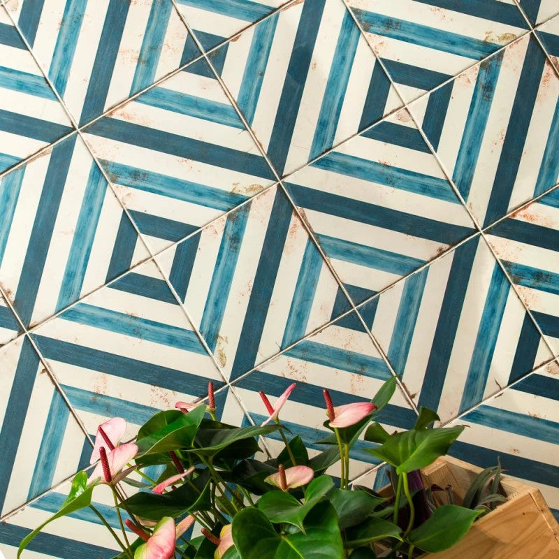 Carrelage Effet Carreau Ciment Loft Floor Elyria 20x20 cm de Nanda Tiles