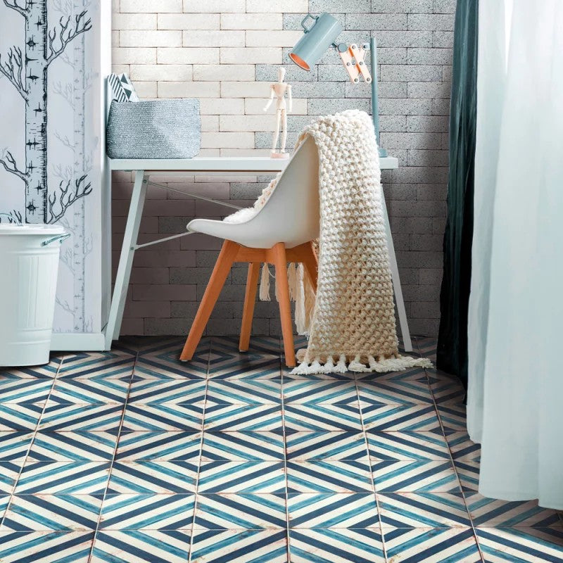 Carrelage Effet Carreau Ciment Loft Floor Elyria 20x20 cm de Nanda Tiles