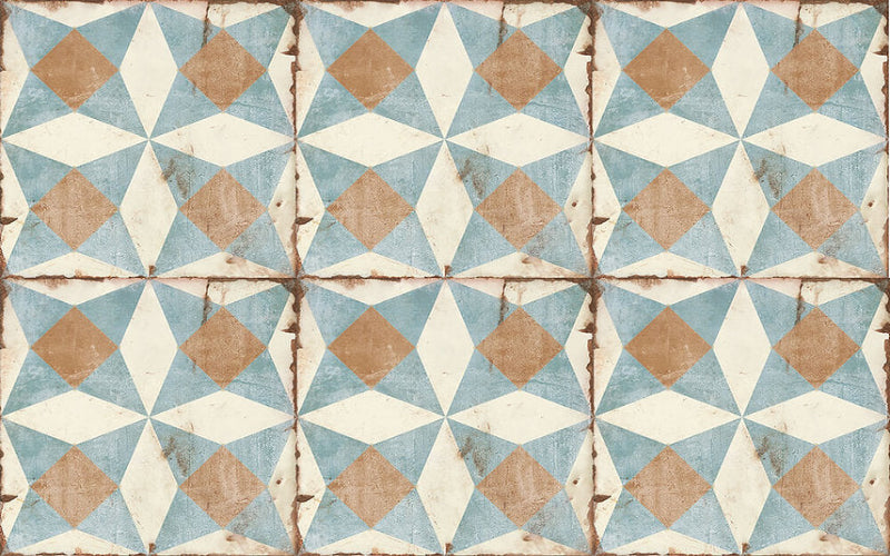 Carrelage Effet Carreau Ciment Loft Floor Medina 20x20 cm de Nanda Tiles