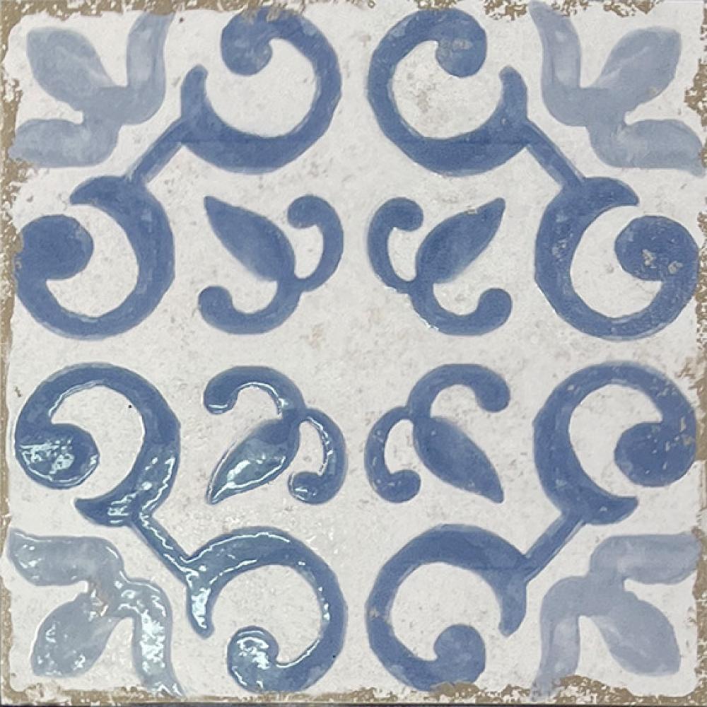 Carrelage Effet Carreau de Ciment Mareny Azul 20x20 cm de Dune