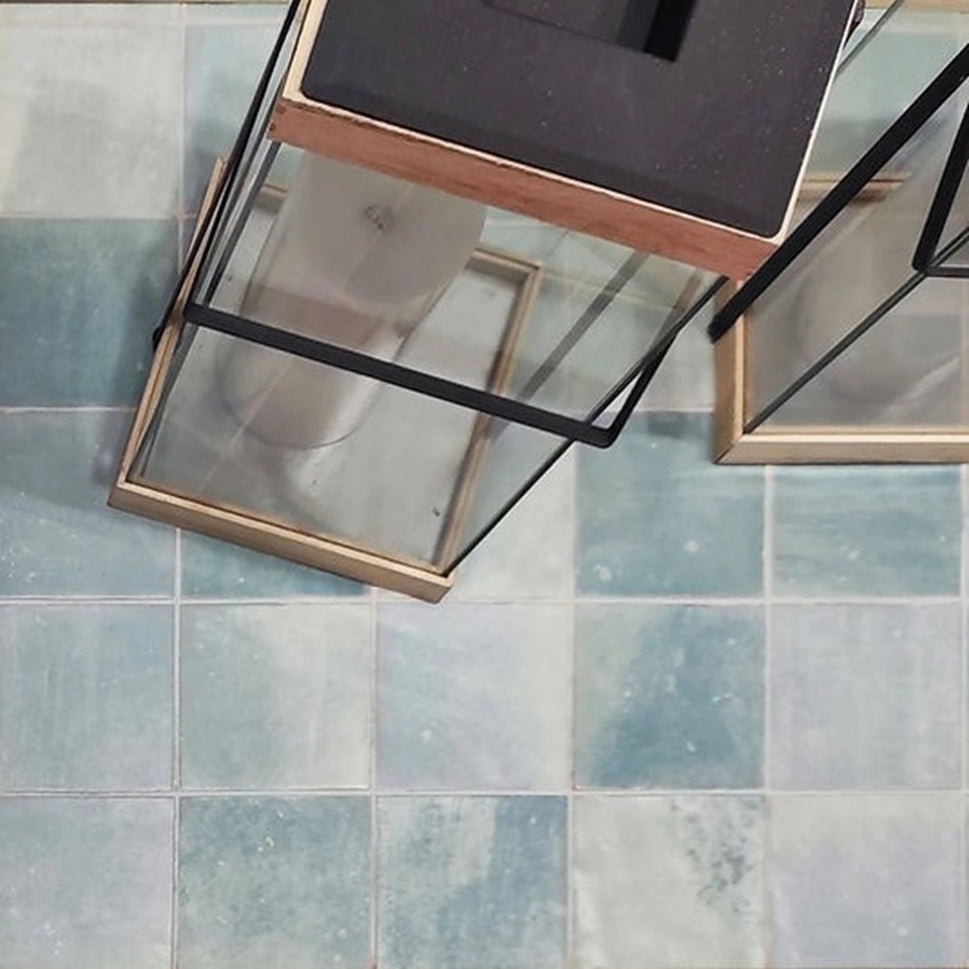 Carrelage Effet Carreau de ciment Marlow Seafoam Green 11,5x11,5 cm de Nanda Tiles