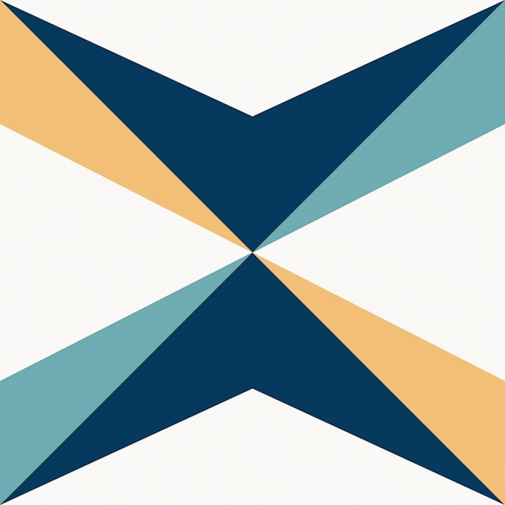 Carrelage Effet Carreau de Ciment Mykonos 20x20 cm de Dune