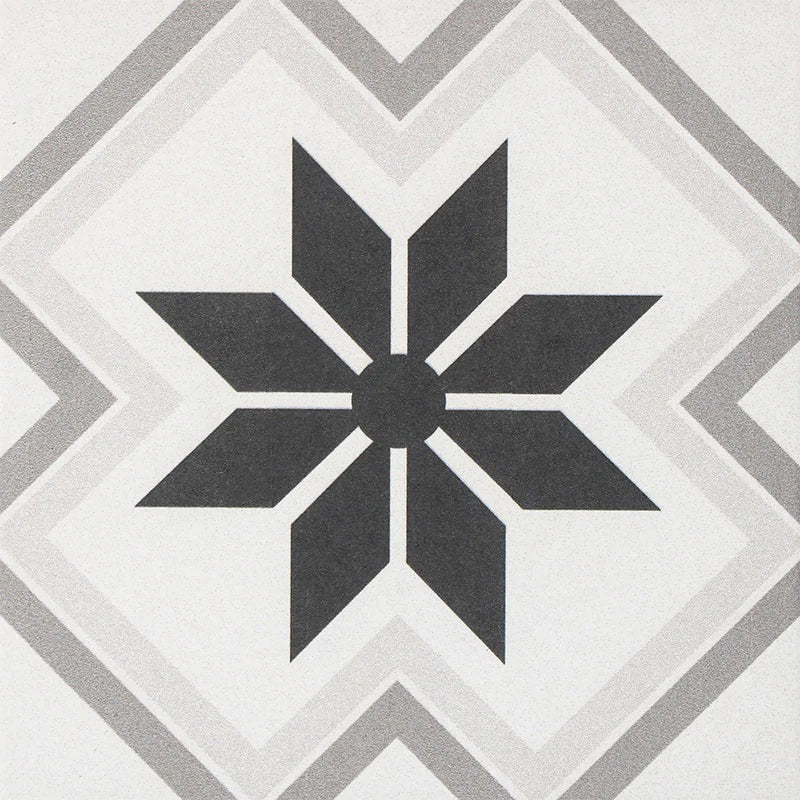 Carrelage Effet Carreau de Ciment Boulevard Dec 08 20x20 cm