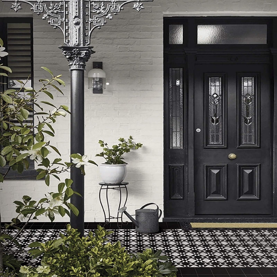 Carrelage Effet Carreau de Ciment Kompas Venet 20x20 cm de Nanda Tiles