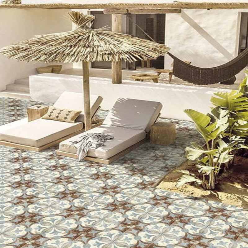 Carrelage Effet Carreau Ciment Loft Floor Toledo 20x20 cm de Nanda Tiles