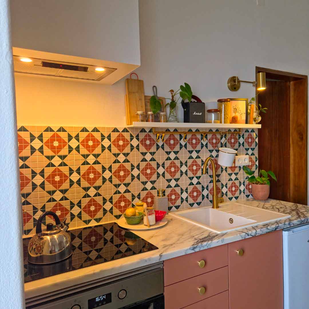 Carrelage Effet Mosaique Mintons Balmoral 20x20 cm de Dune