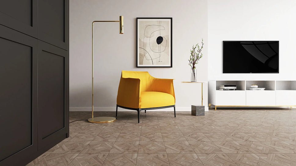 Carrelage Effet Parquet Versailles 33,5x33,5 cm