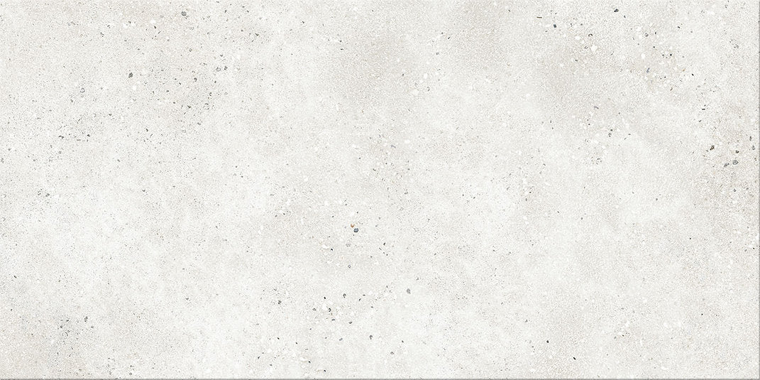 Carrelage Effet Pierre rectifie Retro Off White 60x120 cm de Cinca