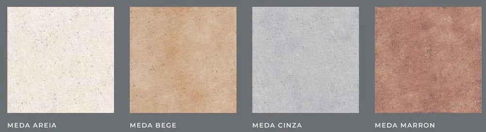 Carrelage Effet Pierre Meda Mat 33,5 x 33,5 cm